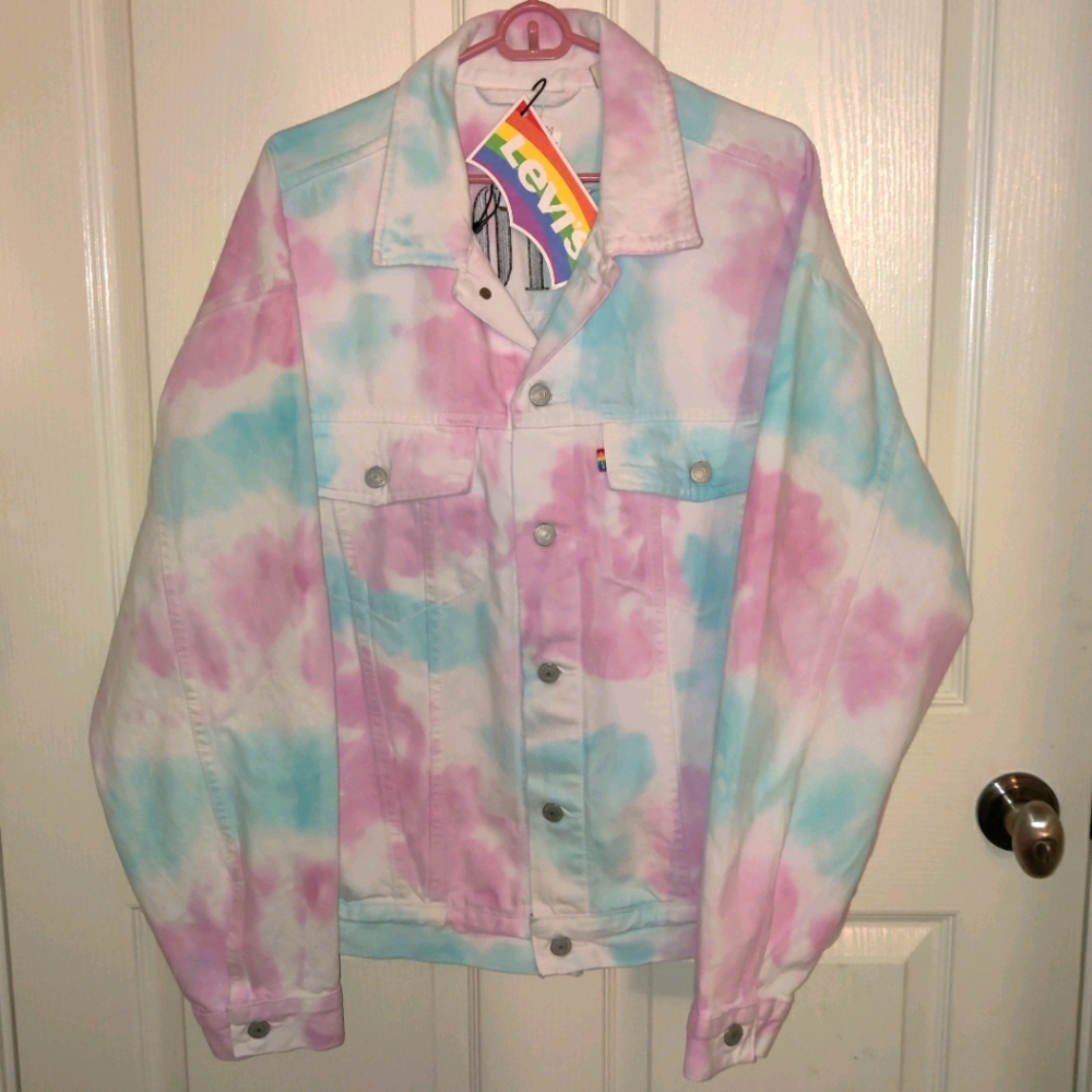 Levi's Tie Dye Men's Denim Jacket